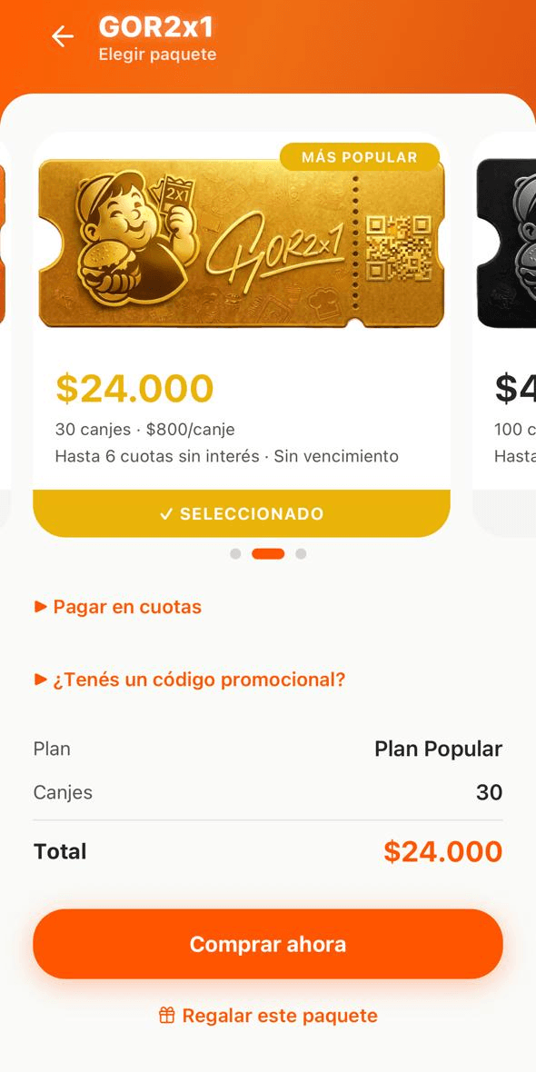 Elegí tu cuponera