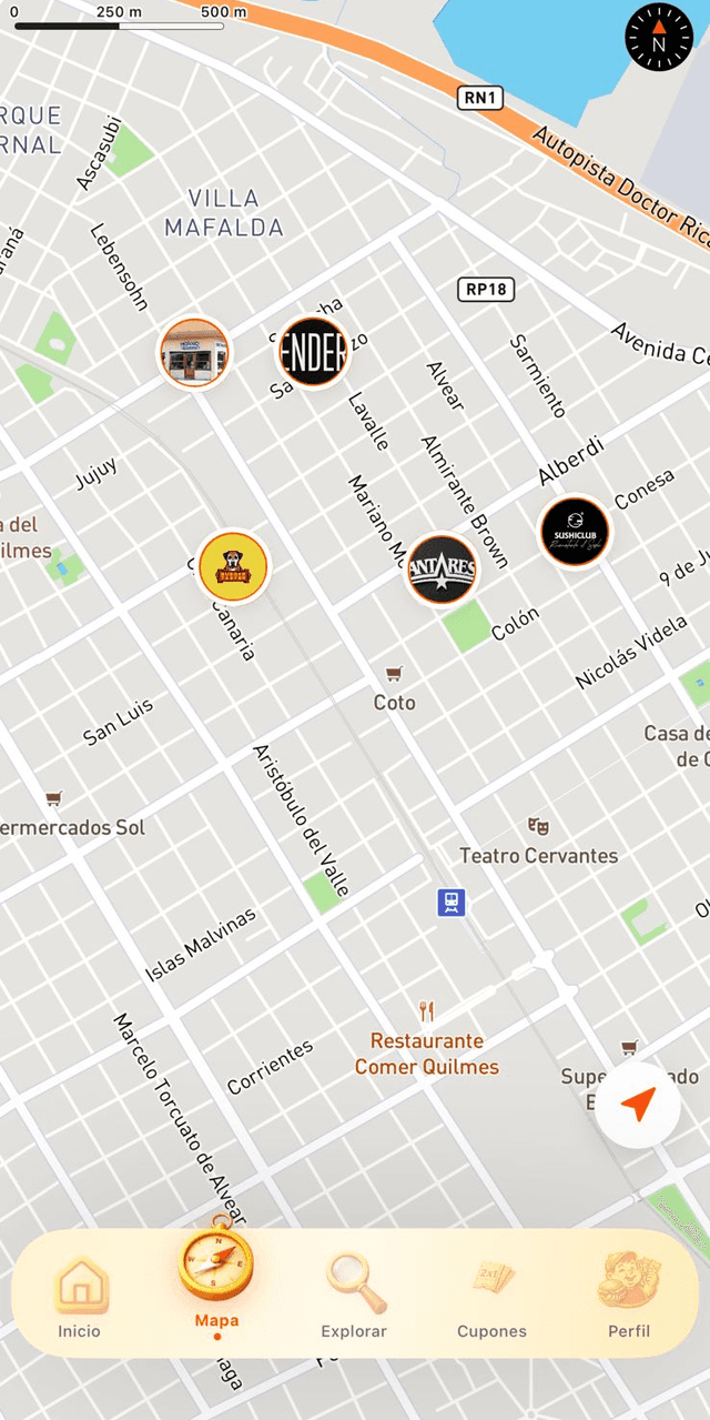 Descubrí restaurantes